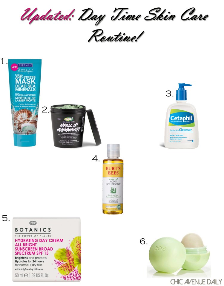 updateddaytimeskincareroutine